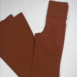 Athleta Boot Cut Flare Pants in Warm Brown size XXS